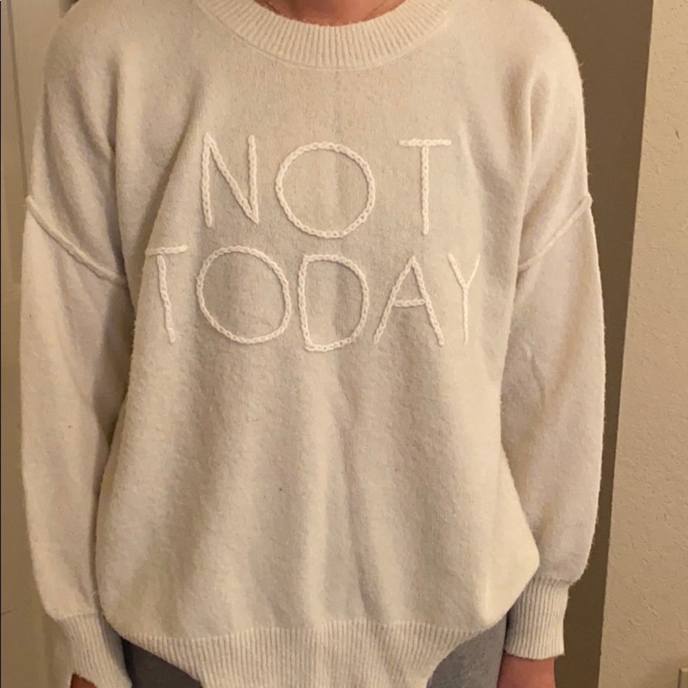 Wildfox Not Today Sweater
